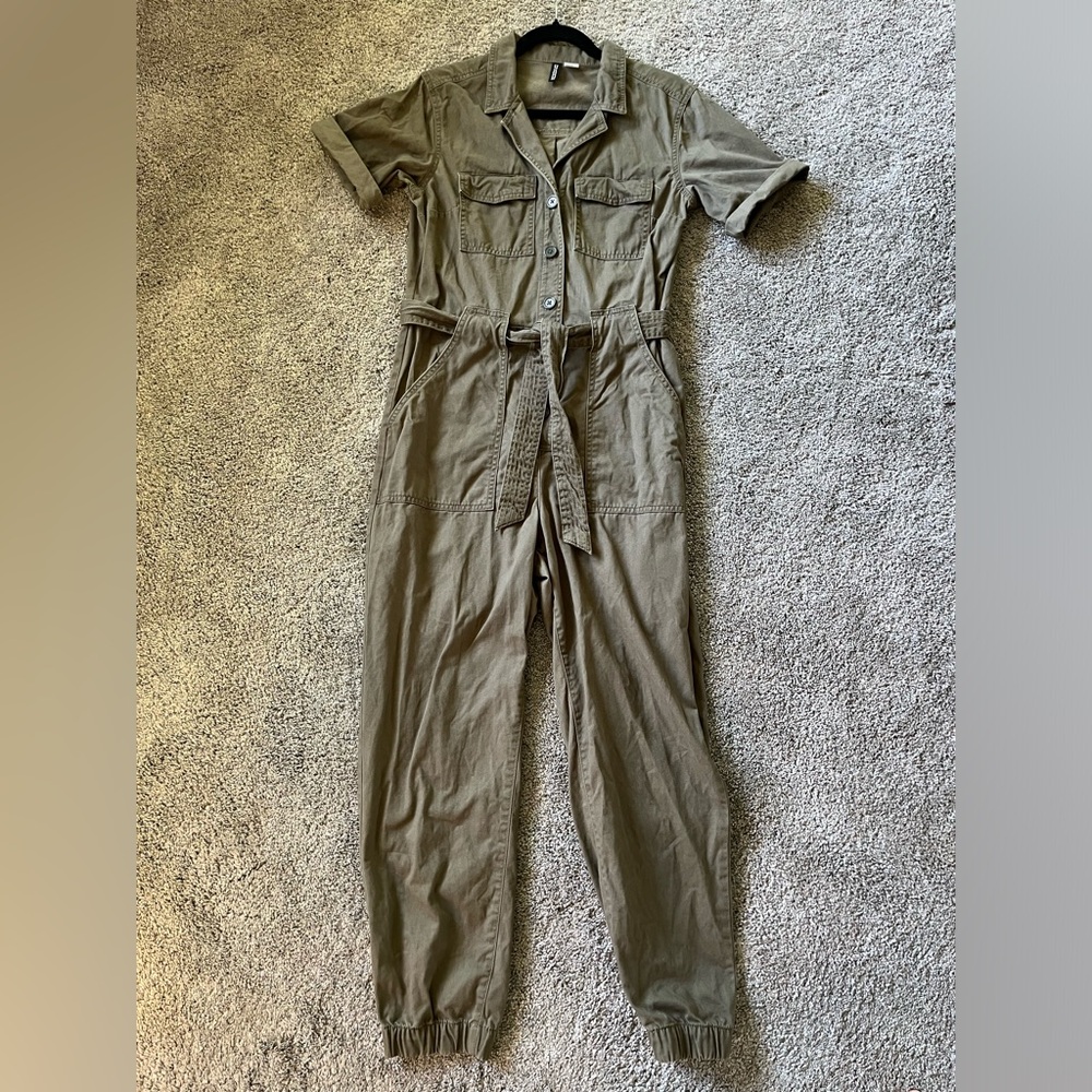 Divided by H&M Jumpsuit in Army Green - Size 6